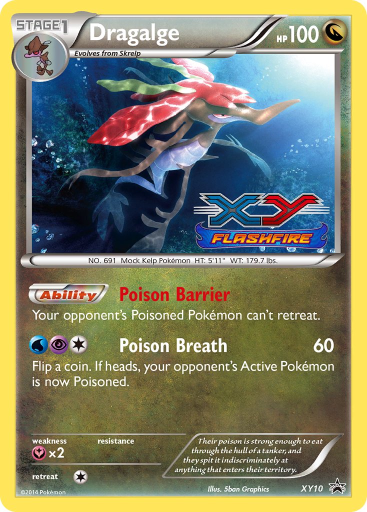 Dragalge - XY10 - XY Promos