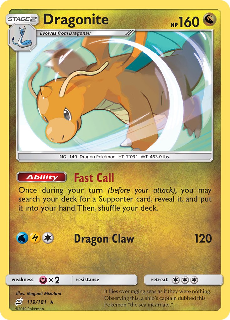 Dragonite - 119 - Team Up