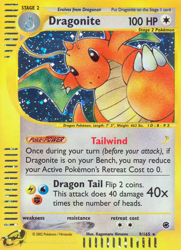 Dragonite - Expedition Base set