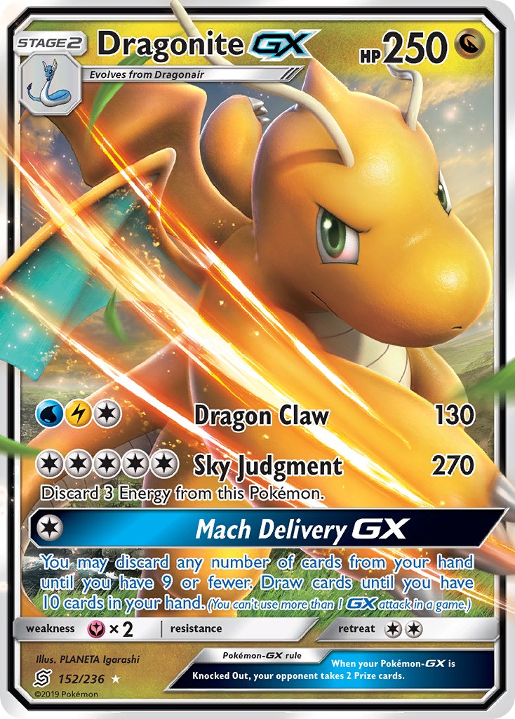 Dragonite-GX - 152 - Unified Minds