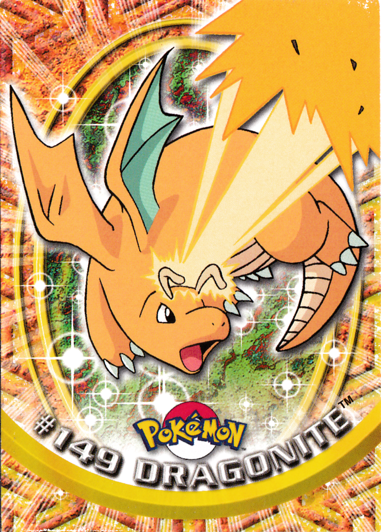 Dragonite - 149 - Topps - Series 3 - front