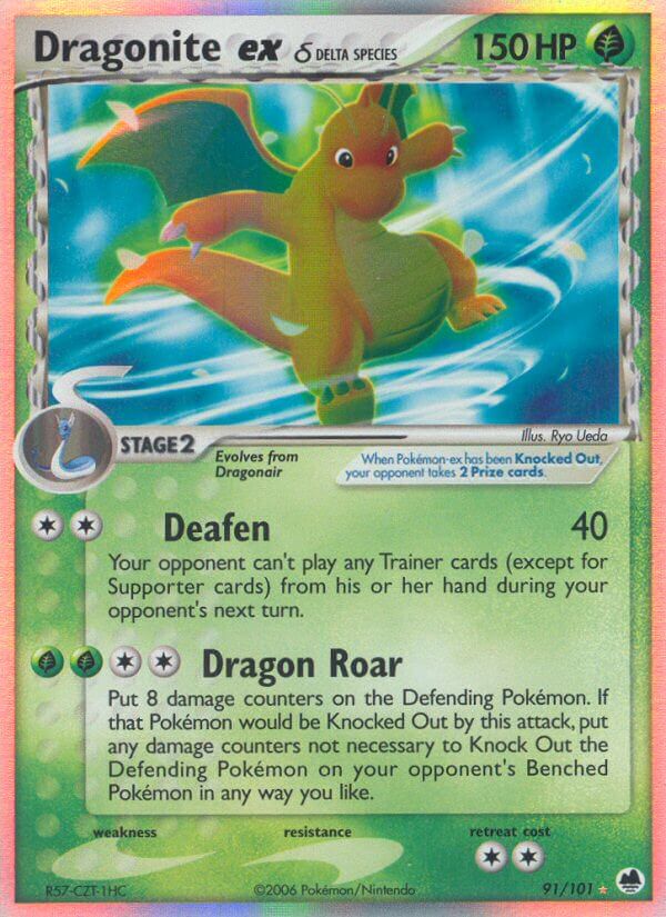 Dragonite ex - 91 - Dragon Frontiers