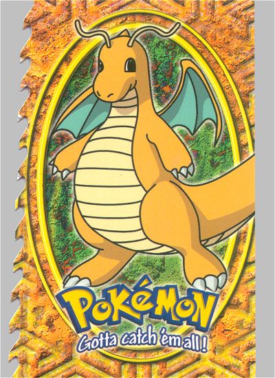Dragonite - 12 of 12 - Topps - Pokemon the first movie - front