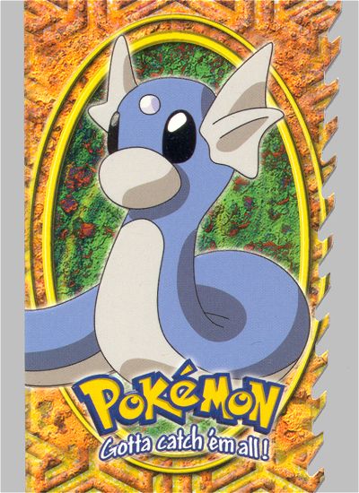 Dratini - 10 of 12 - Topps - Pokemon the first movie - front