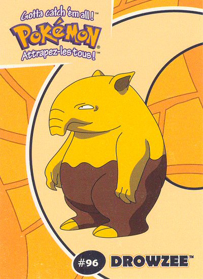 Drowzee - 13/40 - Danone  - front