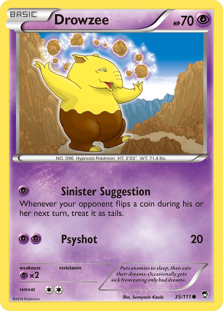 Drowzee - 35 - Furious Fists