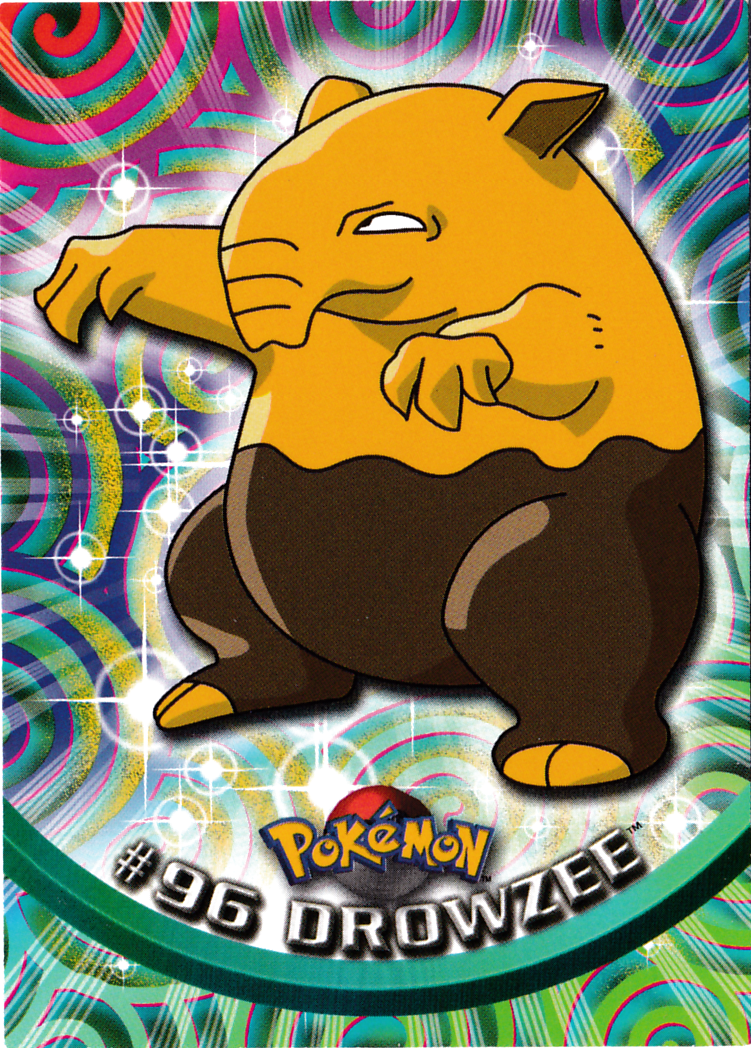 Drowzee - 96 - Topps - Series 2 - front