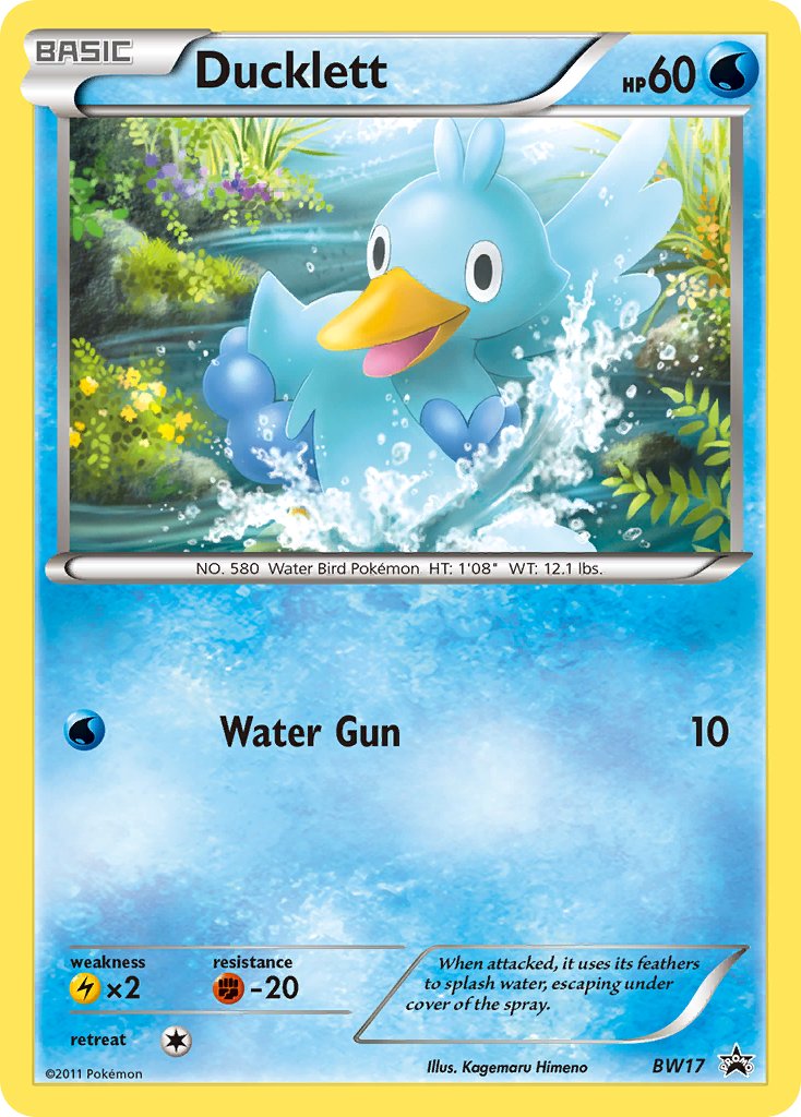 Ducklett - BW17 - Black & White Promos