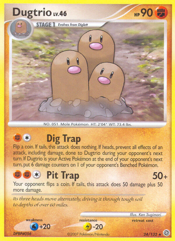 Dugtrio - 24 - Secret Wonders