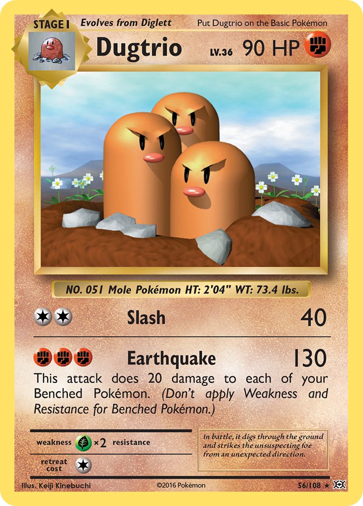 Dugtrio - 56 - Evolutions