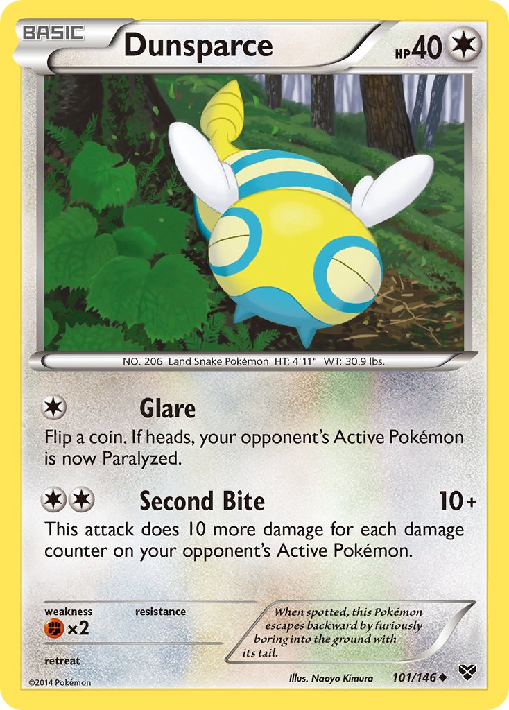 Dunsparce - 101 - XY