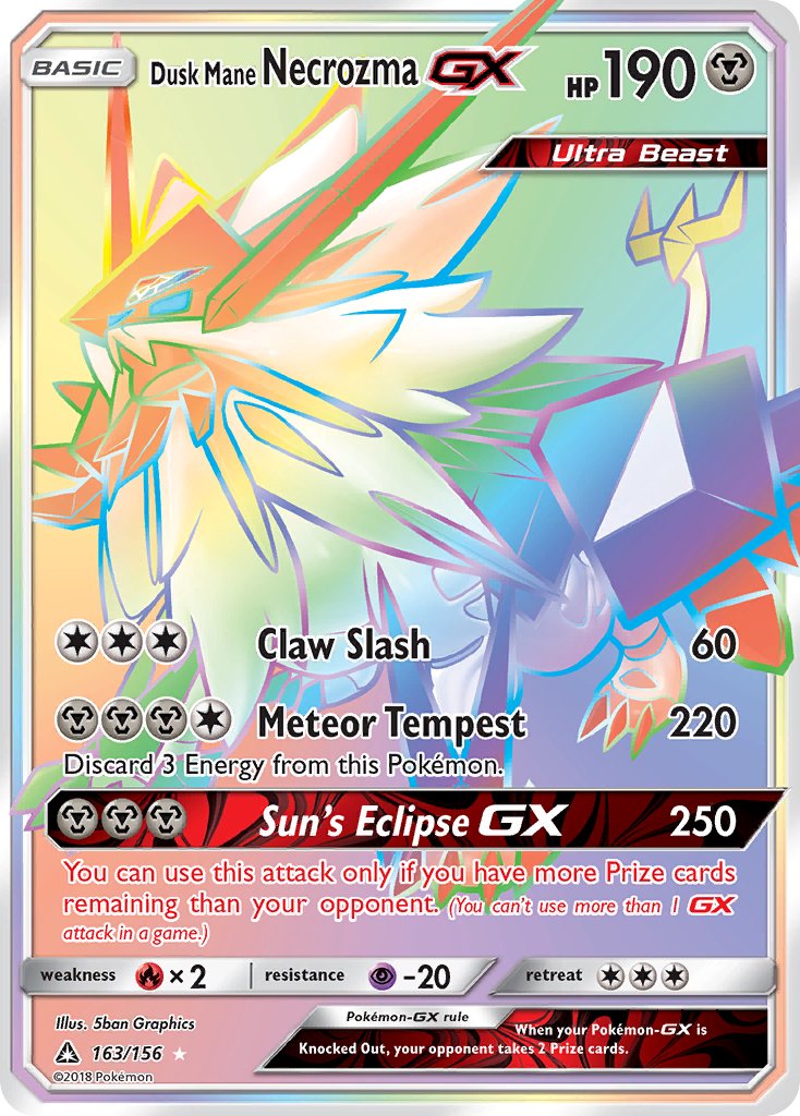 Dusk Mane Necrozma-GX - 163 - Ultra Prism