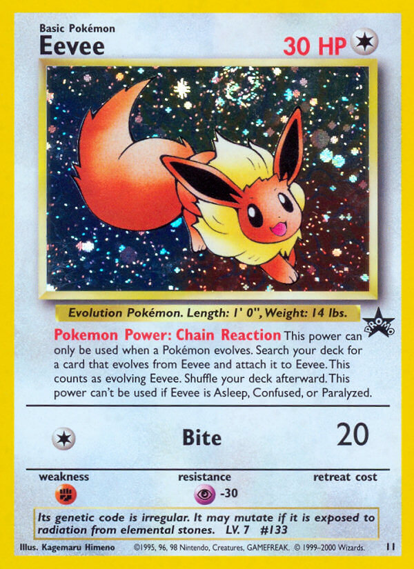 Eevee - 11 - Wizards Black Star Promos