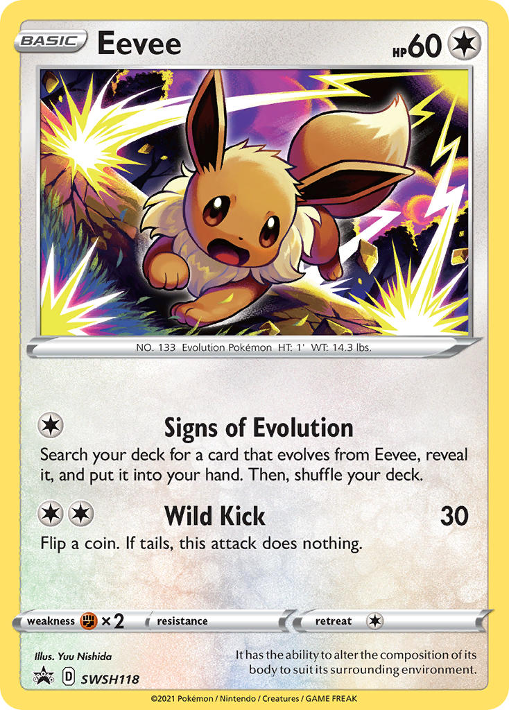 Eevee - SWSH118 - Sword & Shield Promos