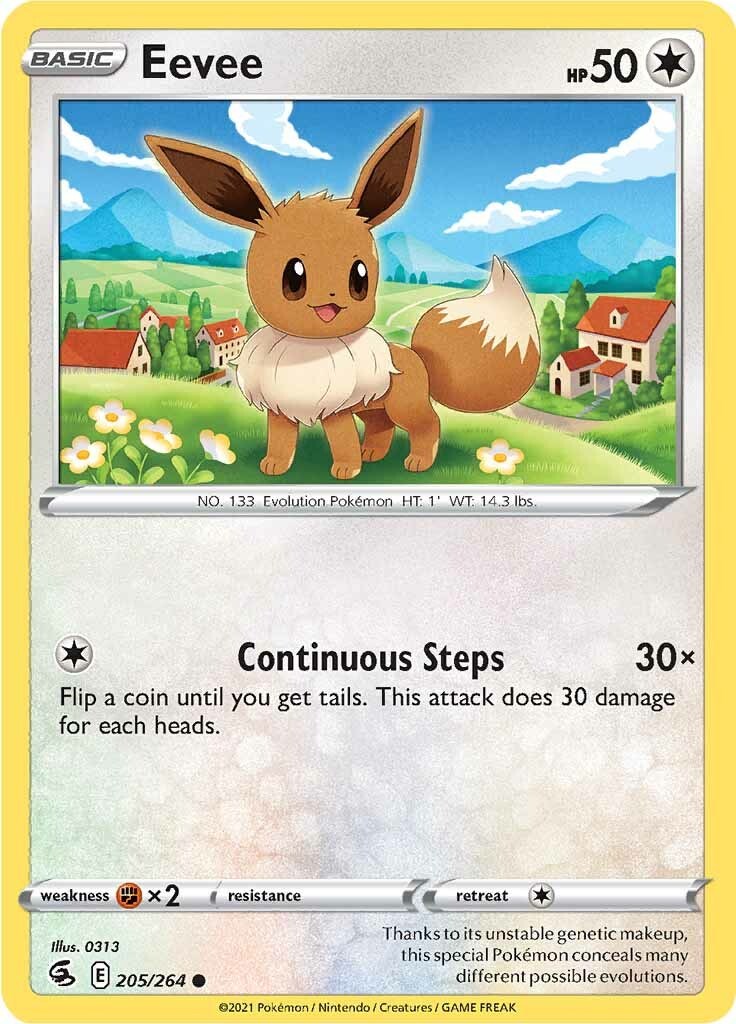 Eevee - 205 - Fusion Strike