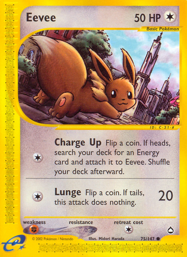 Eevee - 75/147 - Aquapolis