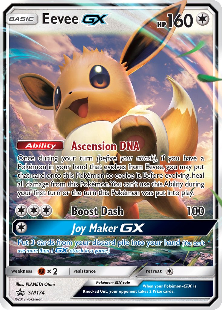 Eevee-GX - SM174 - Sun & Moon Promos