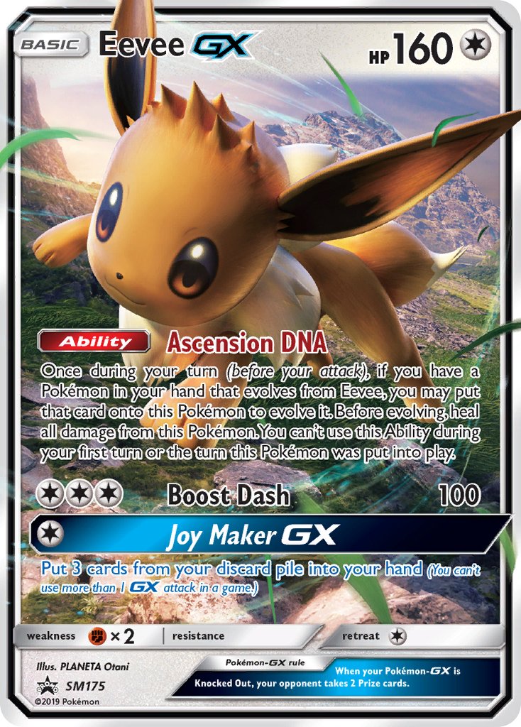 Eevee-GX - SM175 - Sun & Moon Promos