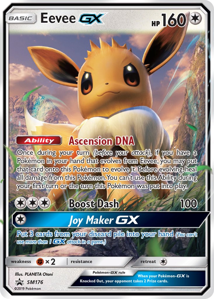 Eevee-GX - SM176 - Sun & Moon Promos