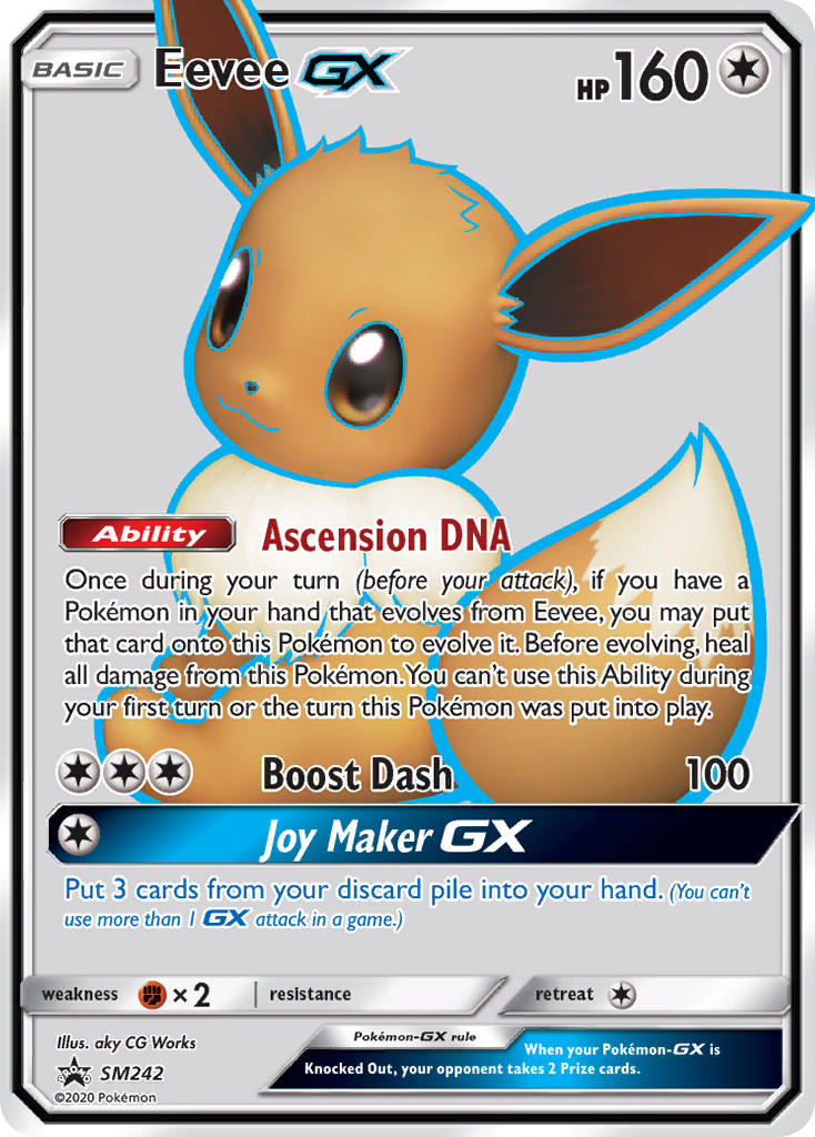 Eevee-GX - SM242 - Sun & Moon Promos