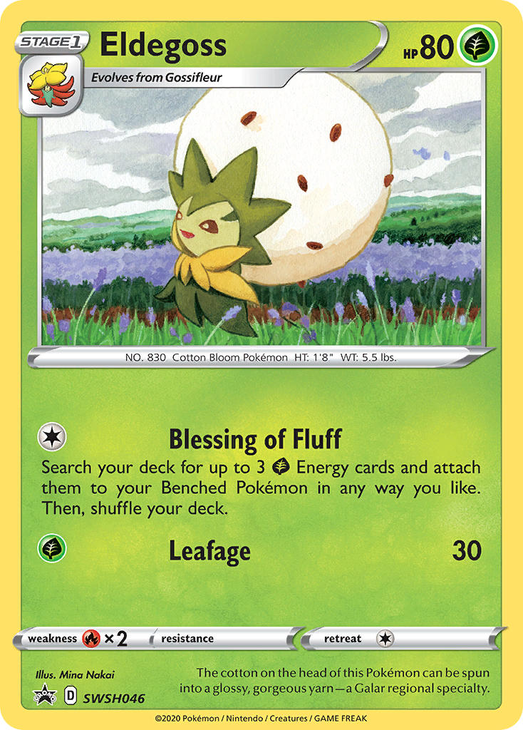 Eldegoss - SWSH046 - Sword & Shield Promos