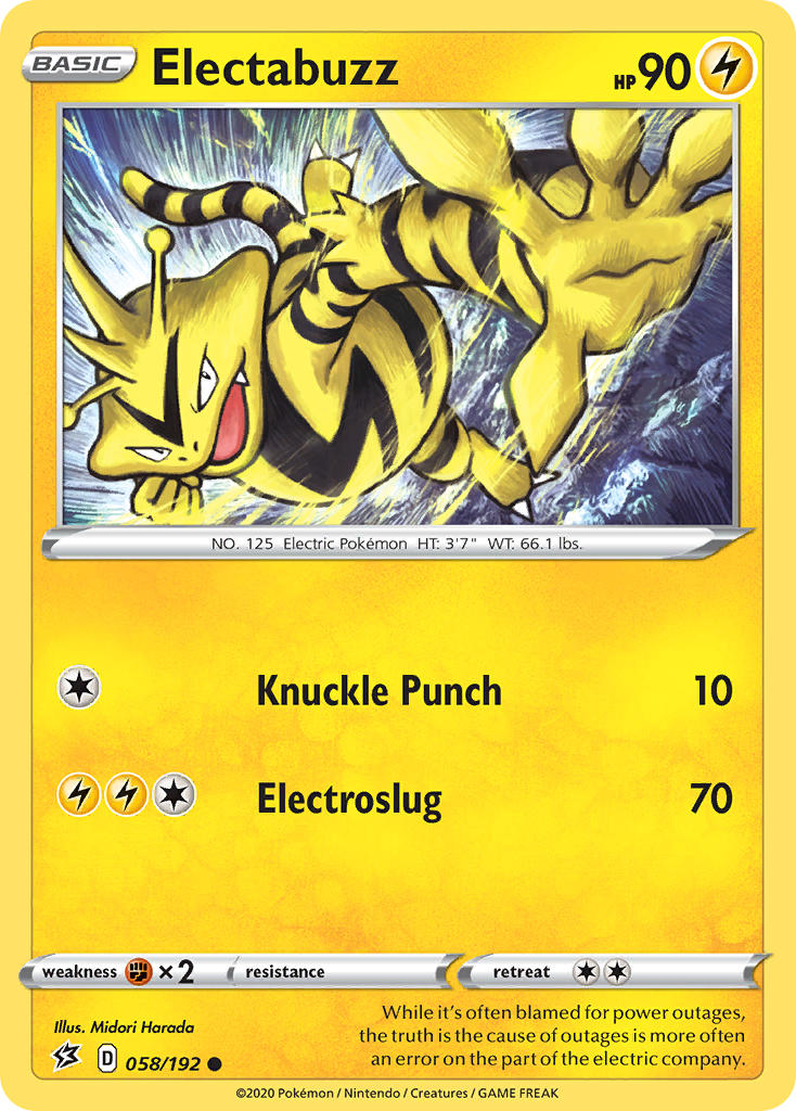 Electabuzz - 58 - Rebel Clash