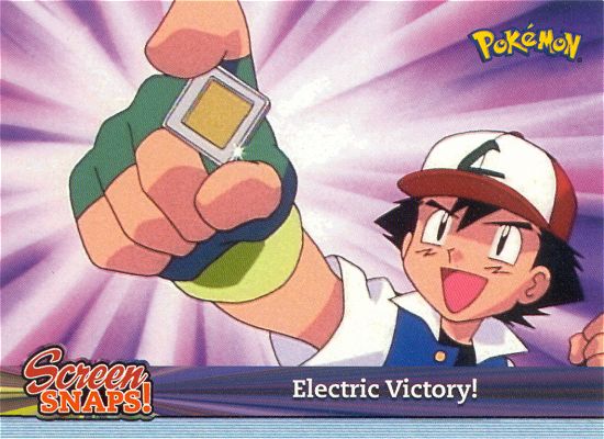 Electric Victory! - snap02 - Topps - Johto League Champions - front