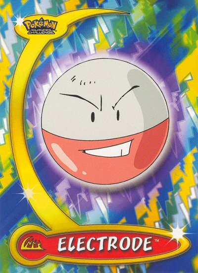 Electrode - 27 - Topps - Pokemon Advanced Challenge - front