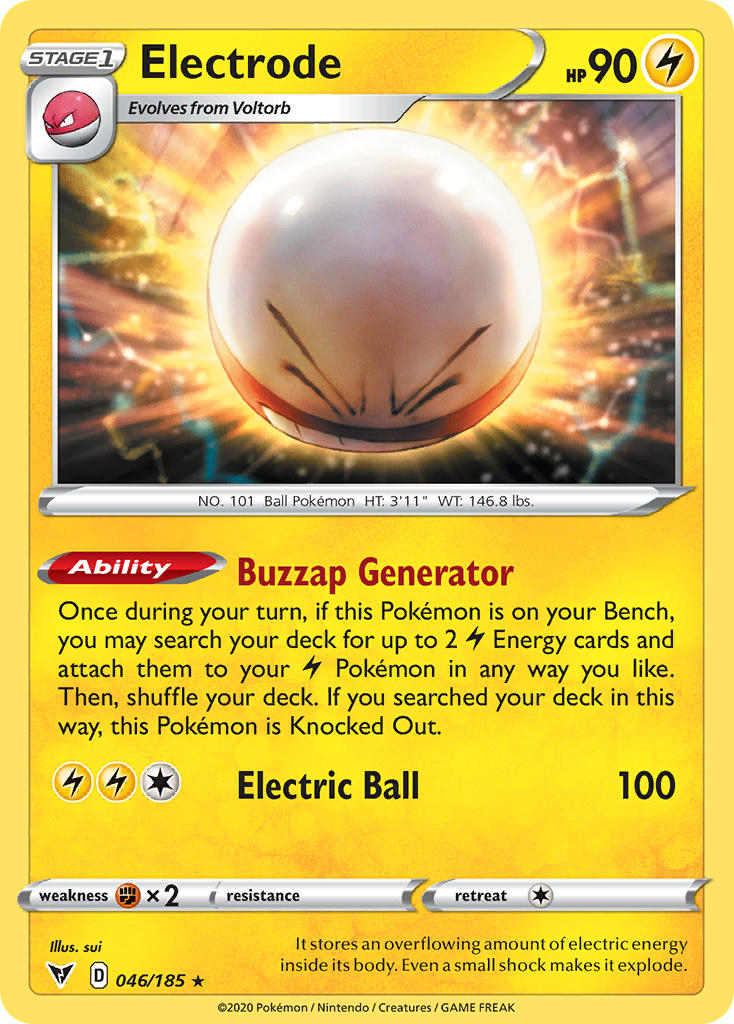 Electrode (33/116) (Theme Deck Exclusive) [Black & White: Plasma Freeze]