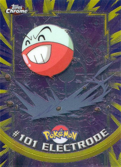 Electrode - 101 - Topps - Chrome series 2 - front
