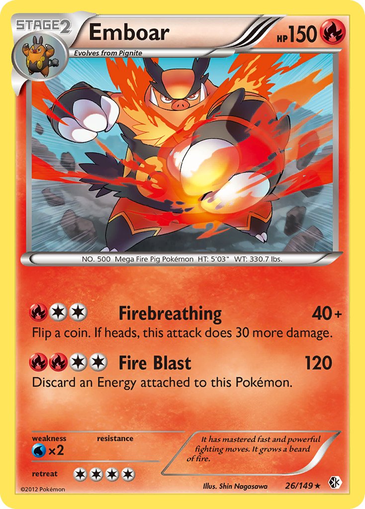 Emboar, Pokémon