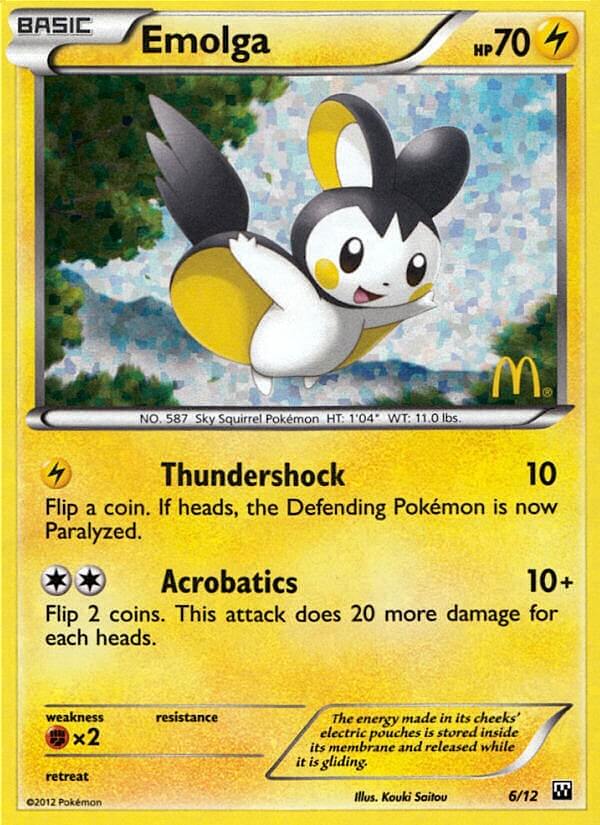 Emolga - 6 - McDonald's Collection 2012