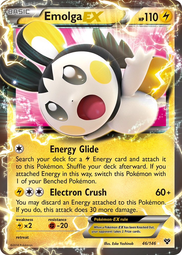 Emolga-EX - 46 - XY