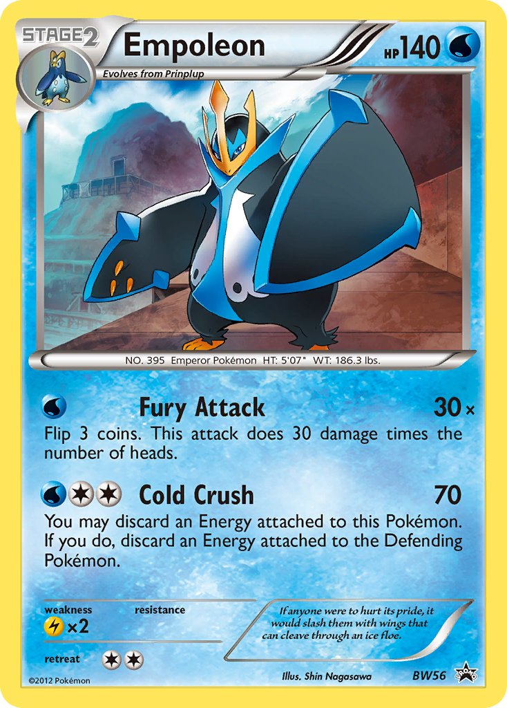 Empoleon - BW56 - Black & White Promos