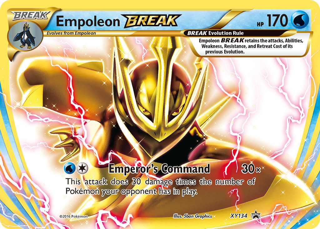 Empoleon BREAK - XY134 - XY Promos