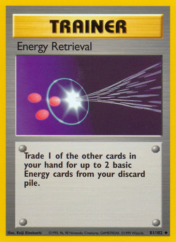 Energy Retrieval Base set Unlimited