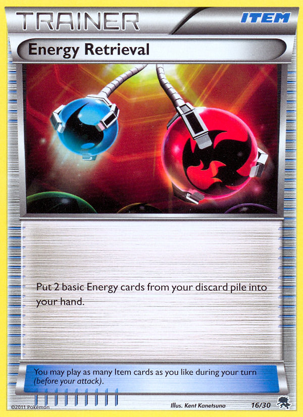 Energy Retrieval - 16 - BW Trainer Kit Zoroark