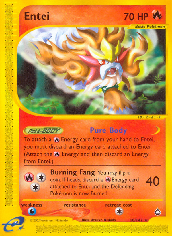 Entei - 10/147 - Aquapolis