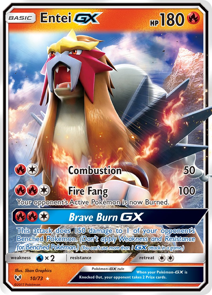 Entei-GX - 10 - Shining Legends