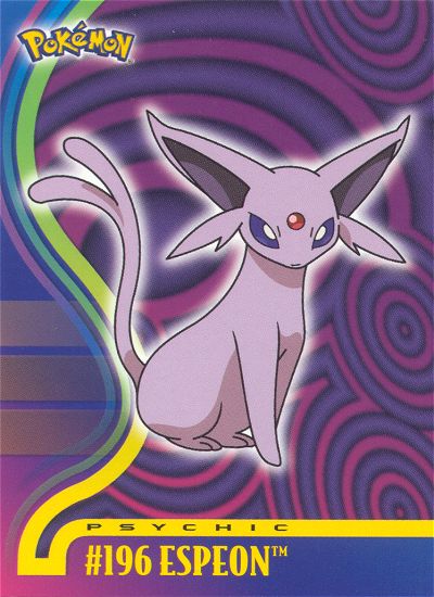 Espeon - 196 - Topps - Johto League Champions - front