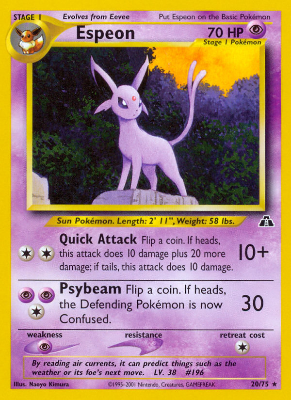 Espeon - Neo Discovery - Unlimited