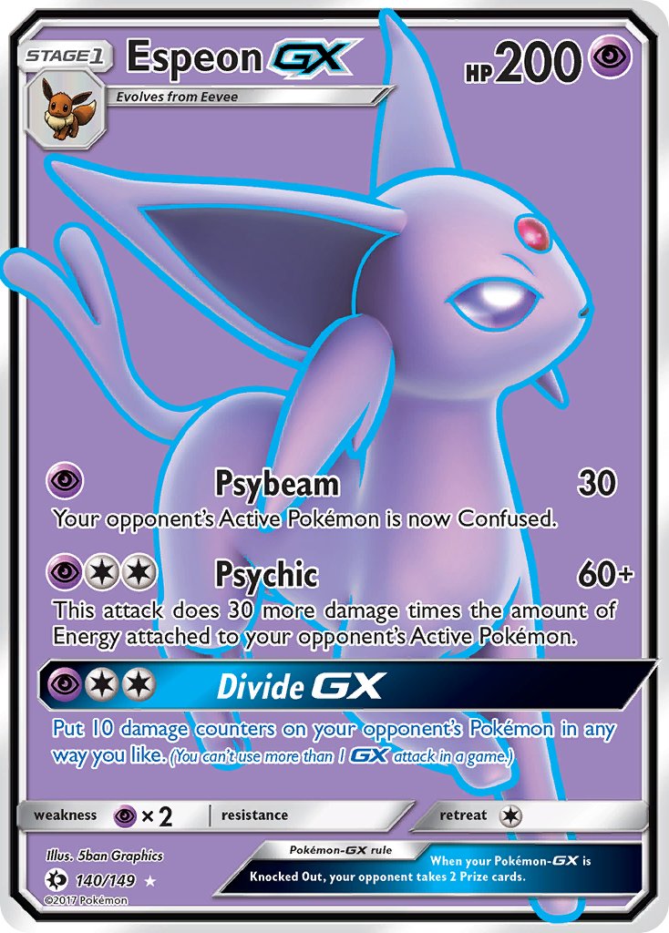 Espeon-GX - 140 - Sun & Moon