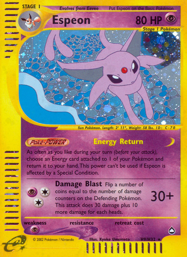 Espeon - H9/H32 - Aquapolis