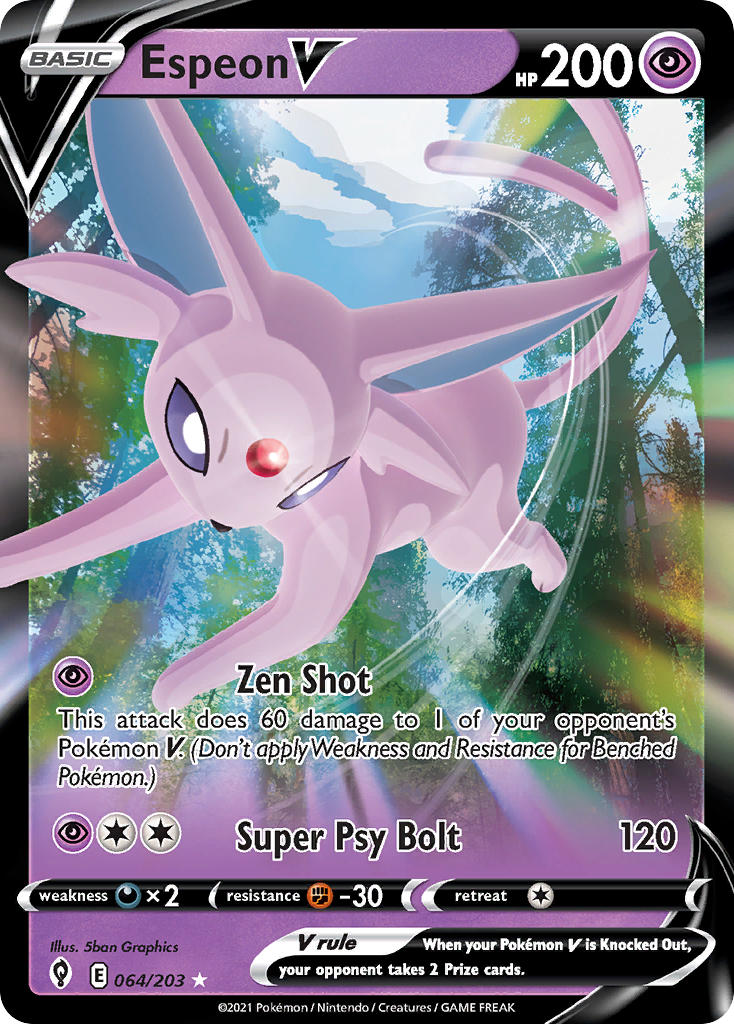 Espeon V - 64 - Evolving Skies