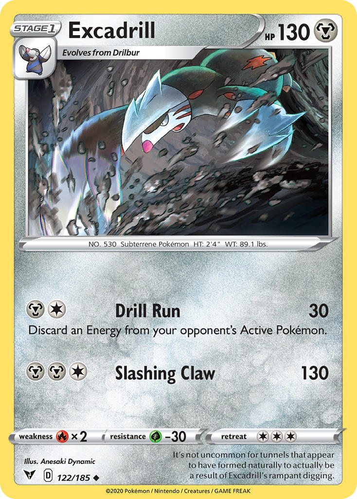 Excadrill - 122 - Vivid Voltage