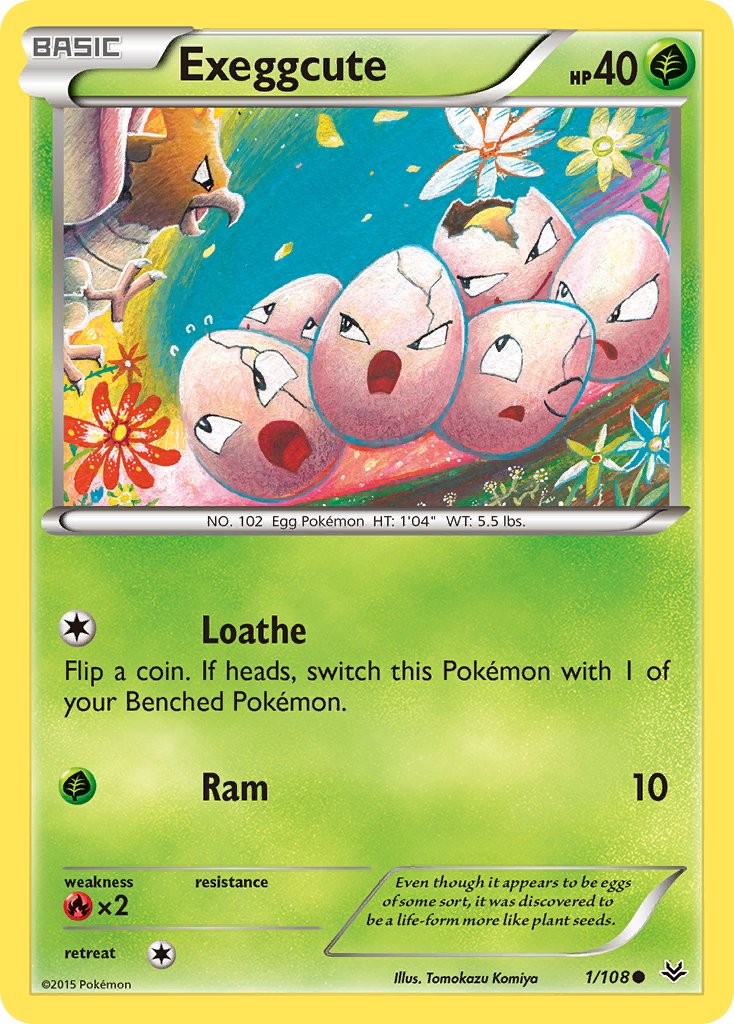 Exeggcute - 1 - Roaring Skies