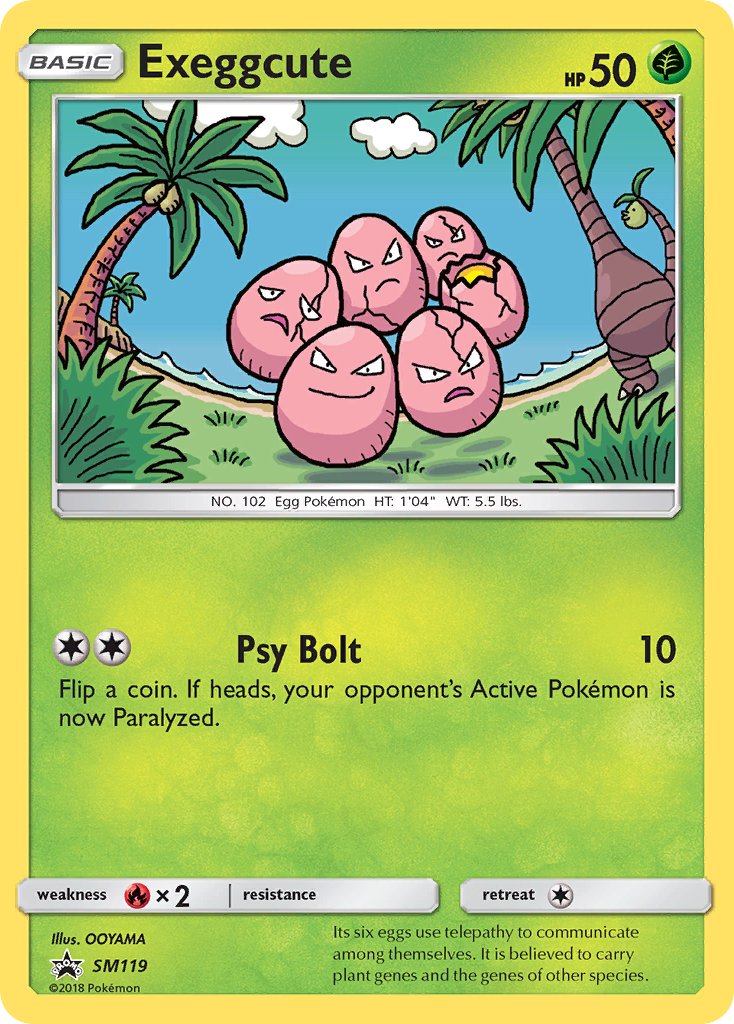 Exeggcute - SM119 - Sun & Moon Promos