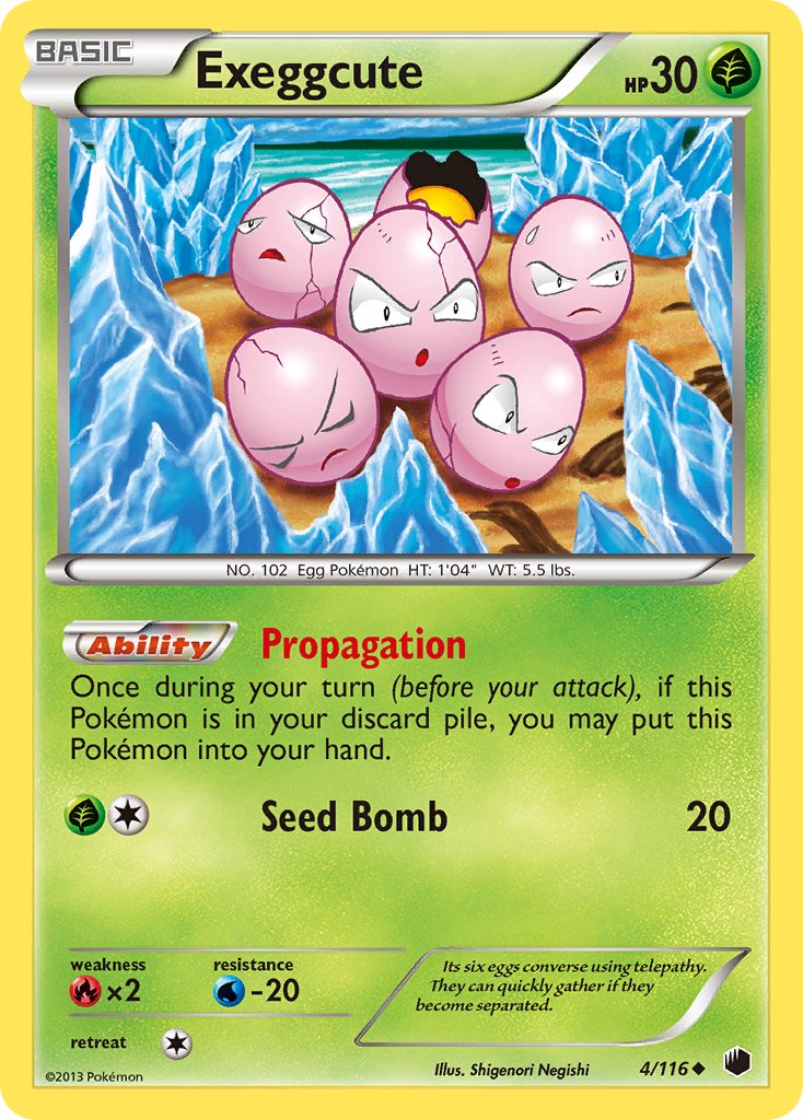 Exeggcute - 4 - Plasma Freeze