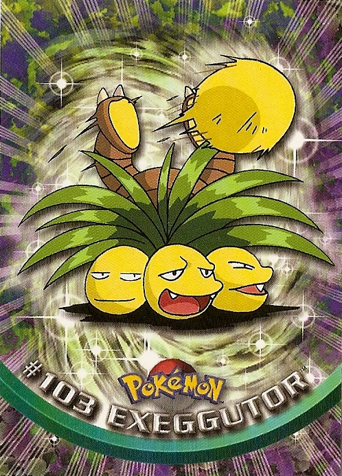 Exeggutor - 103 - Topps - Series 2 - front