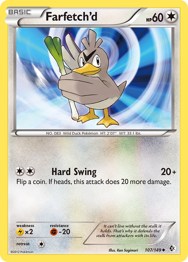 Farfetch'd 107/106 Holo Rare Secret Rare Ex Emerald Pokemon Card NM+  W/Tracking